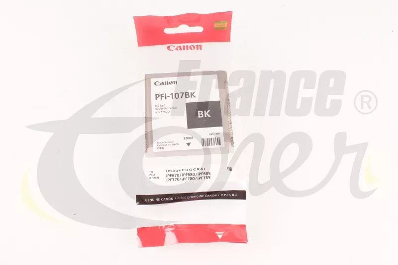Cartouche d'encre CANON PFI107 (6705B001) - NOI...