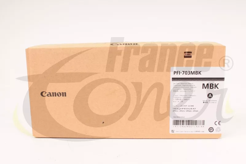 Cartouche d'encre CANON PFI703MBK (2962B001) -...