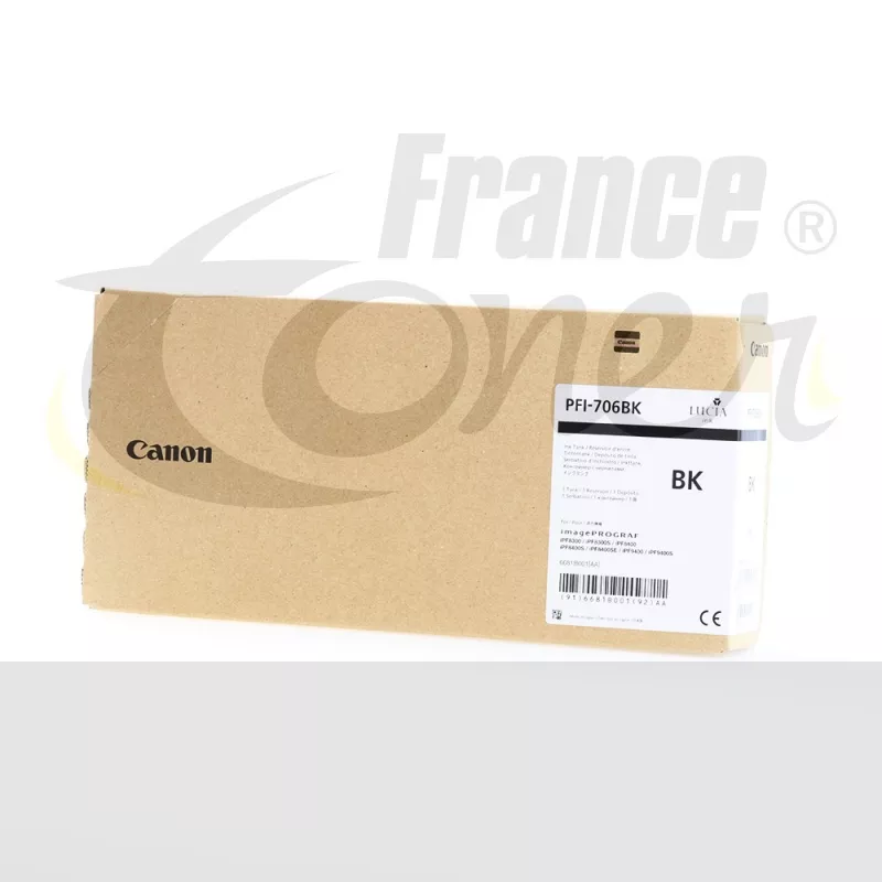 Cartouche d'encre CANON PFI706 (6681B001) - NOI...