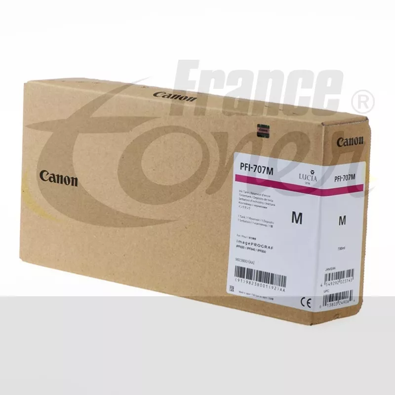 Cartouche d'encre CANON PFI707 (9823B001) - MAG...