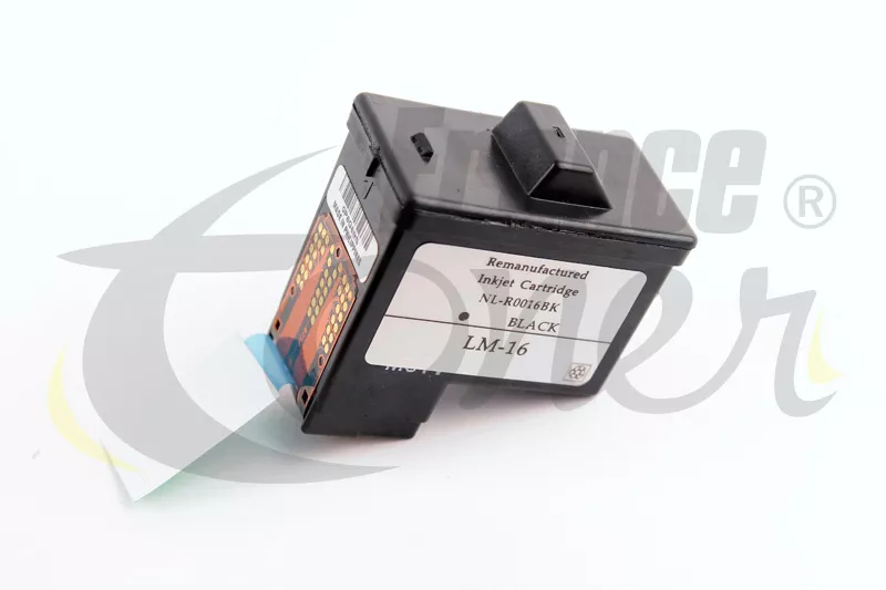 Cartouche d'encre générique équivalent à LEXMARK 16 (0010N0016E) - NOIR - Format Standard