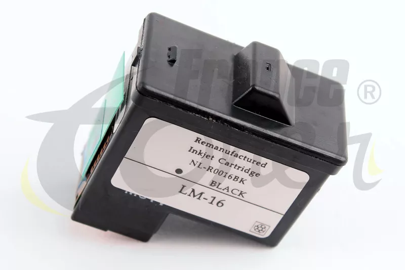 Cartouche d'encre générique équivalent à LEXMARK 16 (0010N0016E) - NOIR - Format Standard