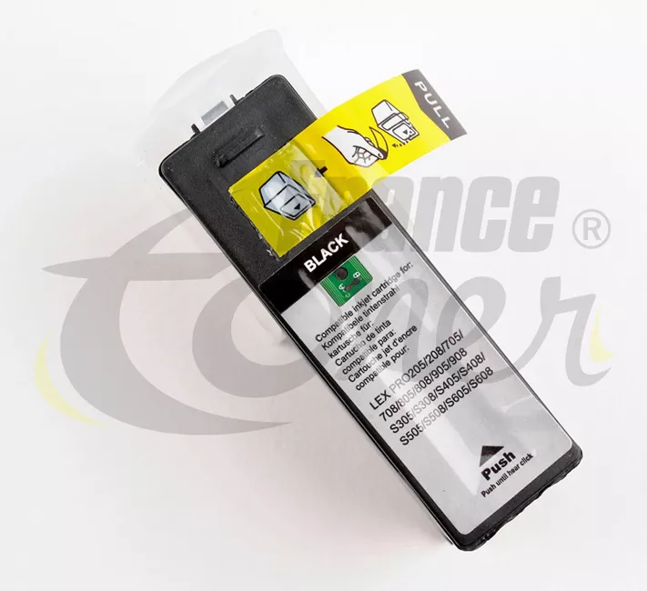 Cartouche d'encre générique équivalent à LEXMARK LEXMARK 100 XL (14N1068) - NOIR - Format XL