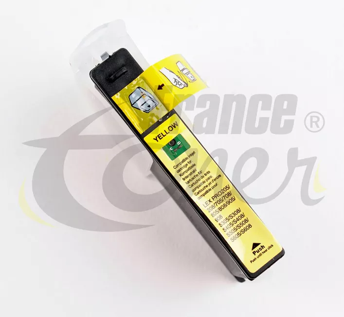Cartouche d'encre générique équivalent à LEXMARK LEXMARK 100 XL (14N1071E) - JAUNE - Format XL
