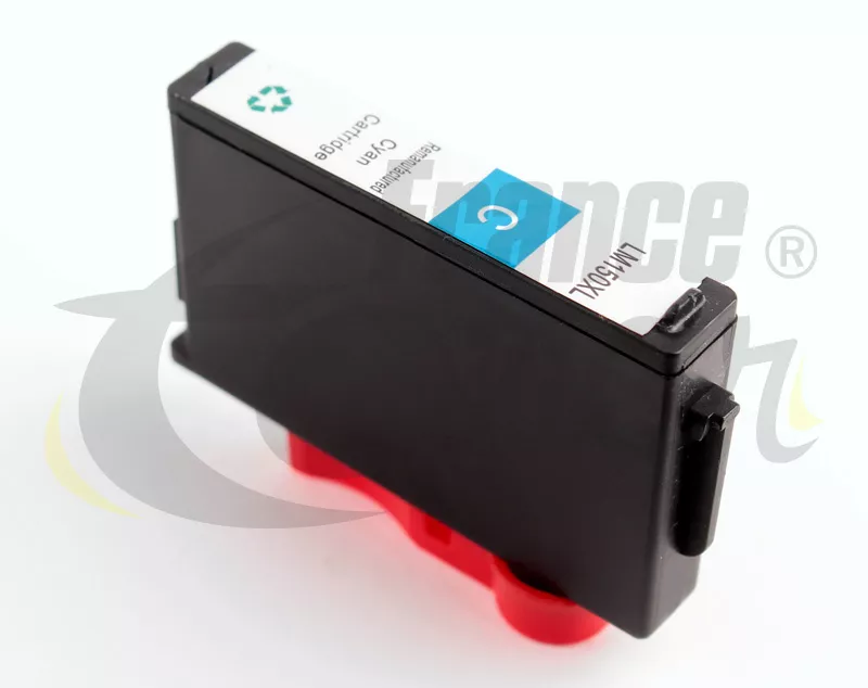 Cartouche d'encre générique équivalent à LEXMARK 150XL (14N1615E) - CYAN (bleu) - Format XL