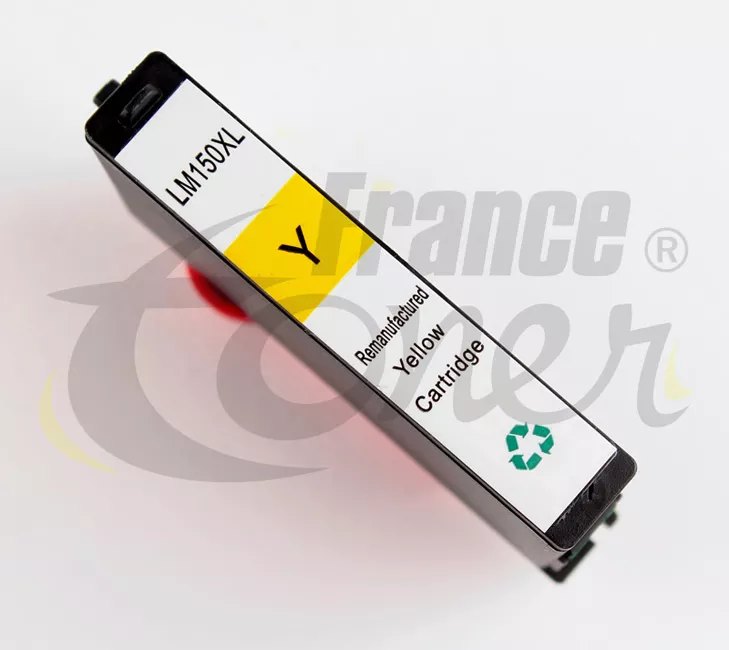 Cartouche d'encre générique équivalent à LEXMARK 150XL (14N1618E) - JAUNE - Format XL