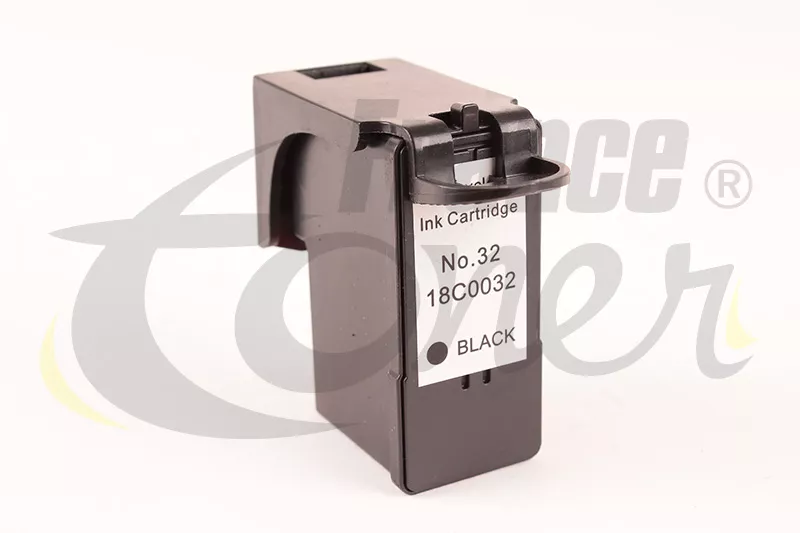 Cartouche d'encre générique équivalent à LEXMARK 32 (18C0032E) - NOIR - Format Standard