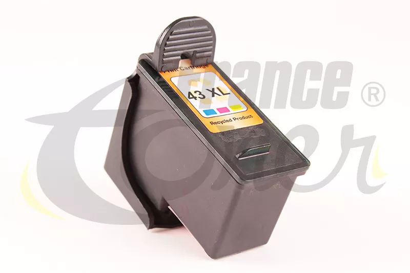 Cartouche d'encre générique équivalent à LEXMARK 43XL (18YX143E) - 3 COULEURS - Format XL