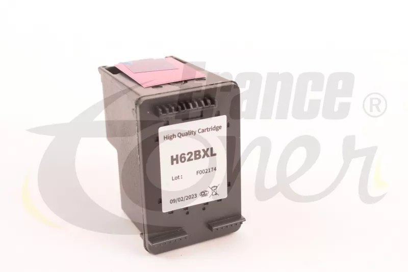Cartouche d'encre générique équivalent à HP 62XL (C2P05AE) - NOIR - Format XL