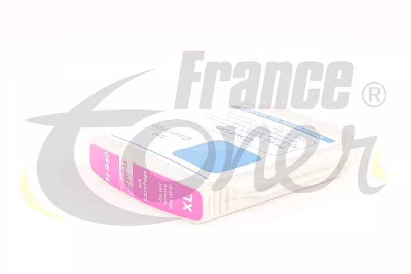 Cartouche d'encre générique équivalent à HP 940XL (C4908AE) - MAGENTA (rouge) - Format XL