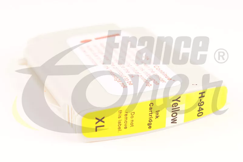 Cartouche d'encre générique équivalent à HP 940XL (C4909AE) - JAUNE - Format XL