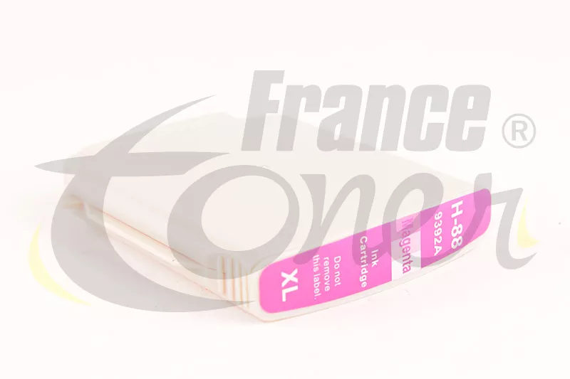 Cartouche d'encre générique équivalent à HP 88XL (C9392AE) - MAGENTA (rouge) - Format XL