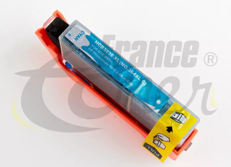 Cartouche d'encre générique équivalent à HP 364XL (CB323EE) - CYAN (bleu) - Format XL