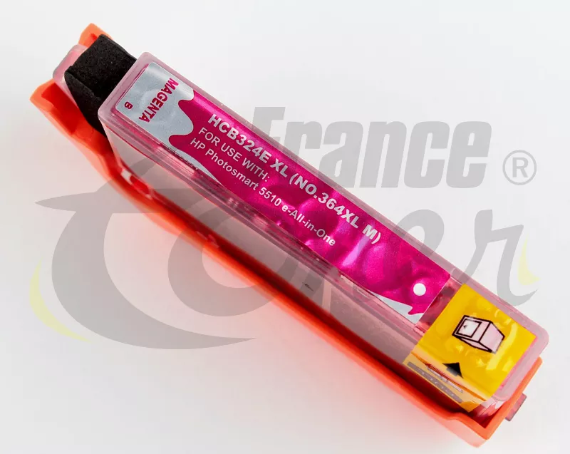 Cartouche d'encre générique équivalent à HP 364XL (CB324EE) - MAGENTA (rouge) - Format XL