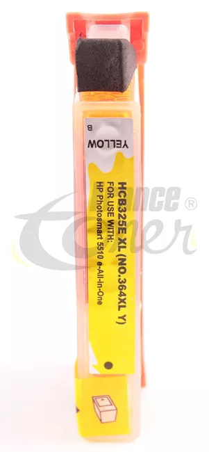 Cartouche d'encre générique équivalent à HP 364XL (CB325EE) - JAUNE - Format XL