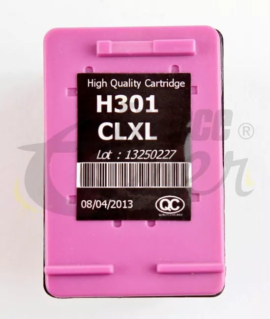 Cartouche d'encre générique équivalent à HP 301XL (CH564EE) - 3 COULEURS - Format XL