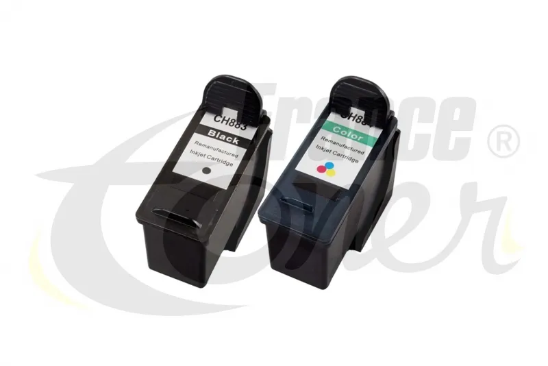 Pack de 2 cartouches d'encre générique équivale...