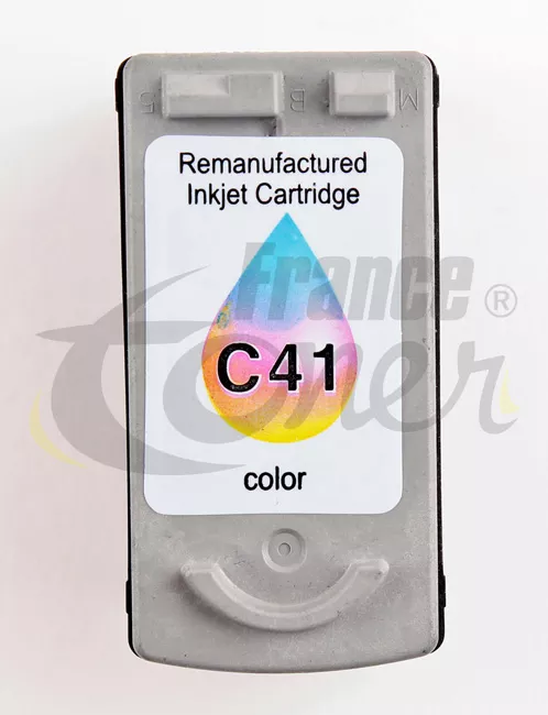 Cartouche d'encre générique équivalent à CANON CL-41 (0617B001) - 3 COULEURS - Format Standard