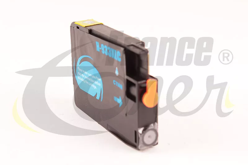 Cartouche d'encre générique équivalent à HP 933XL (CN054AE) - CYAN (bleu) - Format XL