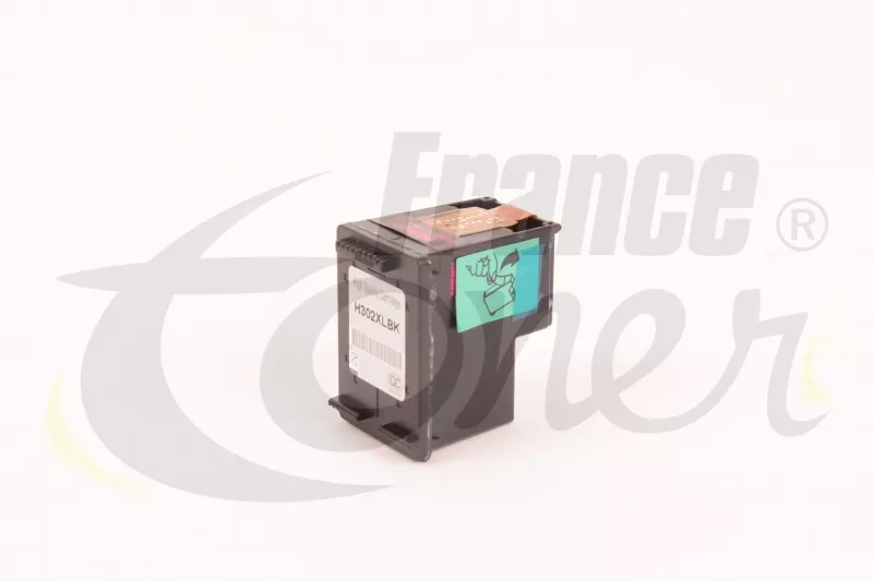 Cartouche d'encre générique équivalent à HP 302XL (F6U68AE) - NOIR - Format XL