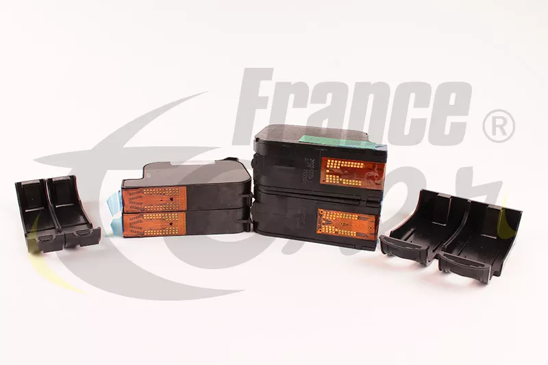 Pack de 2 cartouches d'encre générique équivalent à HP 15 & 78 (C6578DEC6615AE) - 4 COULEURS - Format Standard