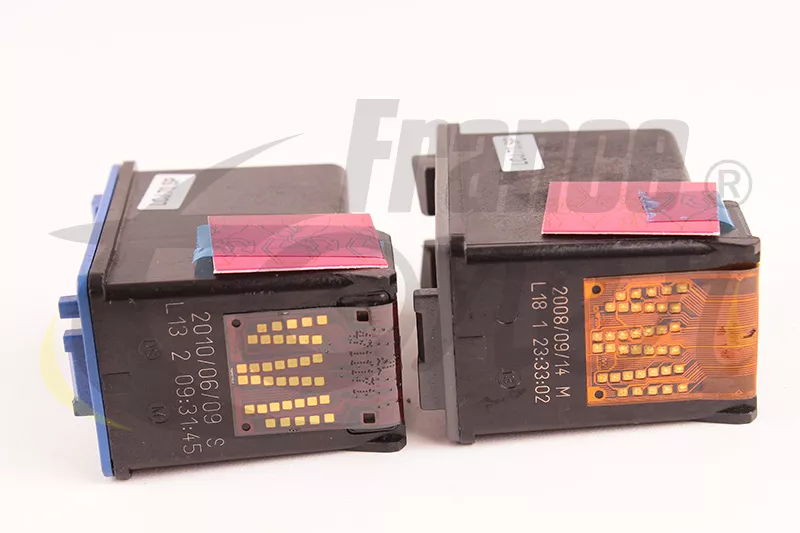 Pack de 2 cartouches d'encre générique équivalent à HP 56 & 57 (C6656AEC6657AE) - 4 COULEURS - Format Standard