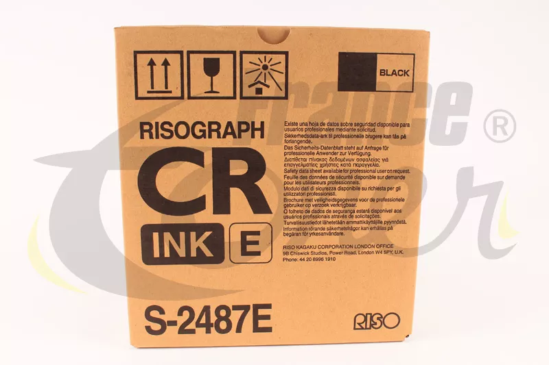 Cartouche d'encre RISO S2487 (RIS2487) - NOIR -...