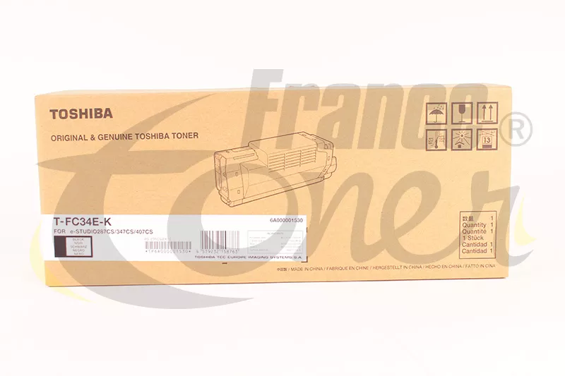 Toner TOSHIBA TFC34EK (6A000001530) - NOIR - Fo...