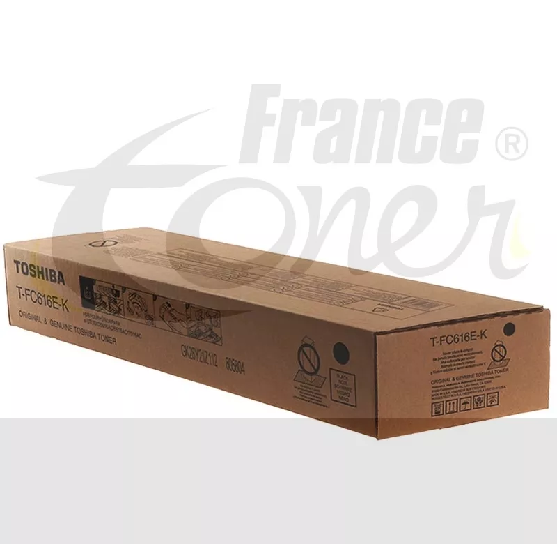 Toner TOSHIBA TFC616EK (6AK00000372) - NOIR - F...