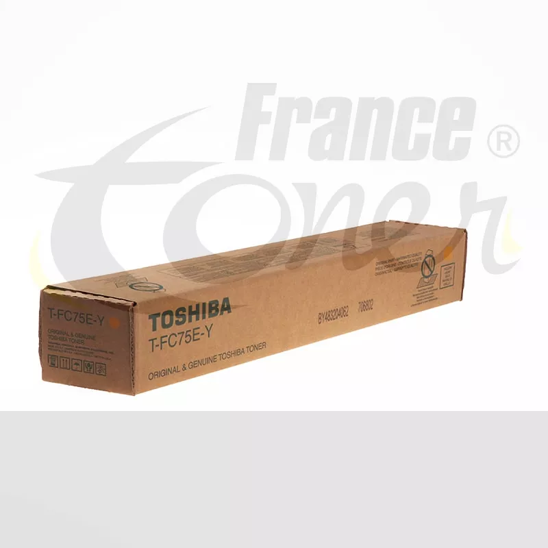 Toner TOSHIBA TFC75EY (6AK00000254) - JAUNE - F...