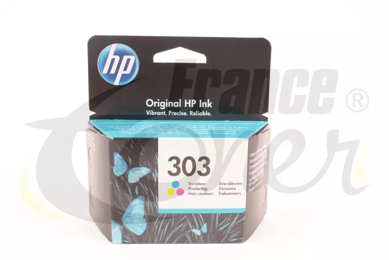 HP 303 Pack 2 Cartouches d'Encre Noire + Trois Couleurs HP Envy HP