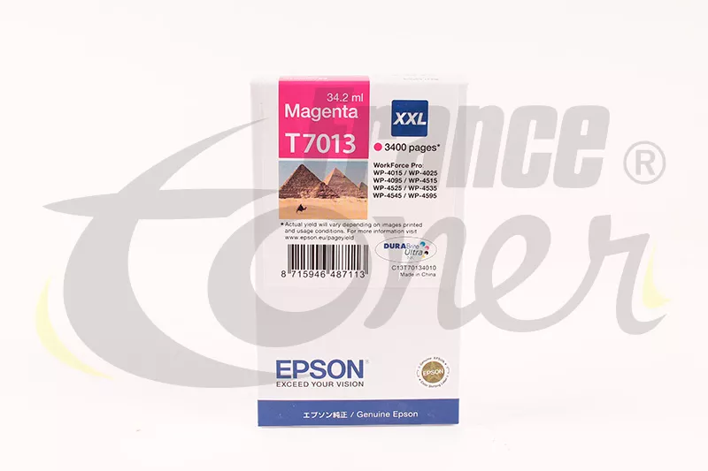 Cartouche d'encre EPSON T7013 série pyramide (C...