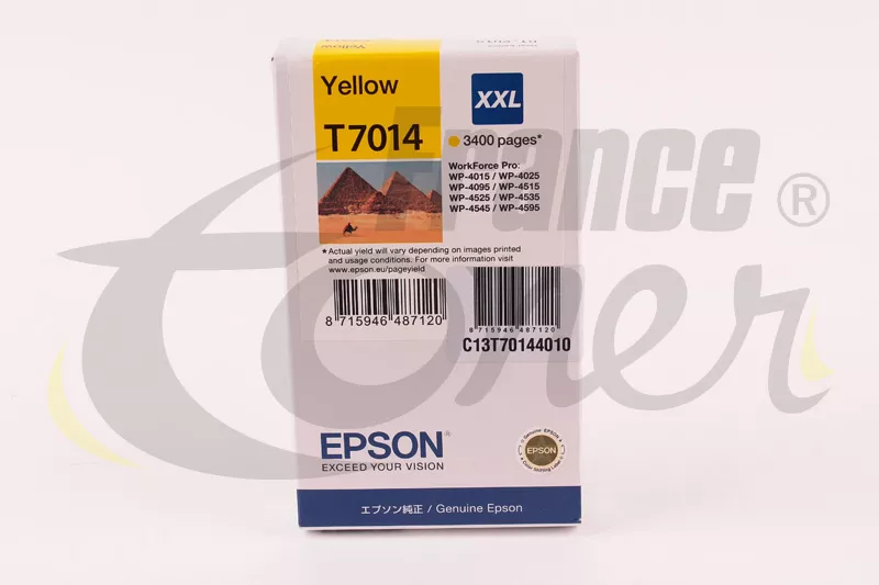 Cartouche d'encre EPSON T7014 série pyramide (C...