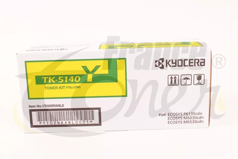Toner KYOCERA TK5140Y (1T02NRANL0) - JAUNE - Fo...