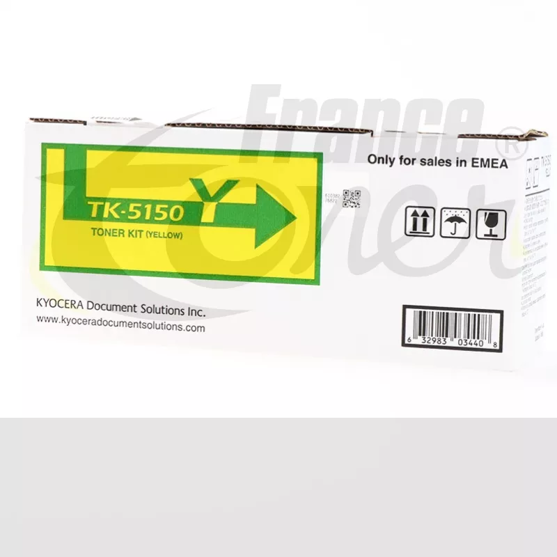 Toner KYOCERA TK5150Y (1T02NSANL0) - JAUNE - Fo...