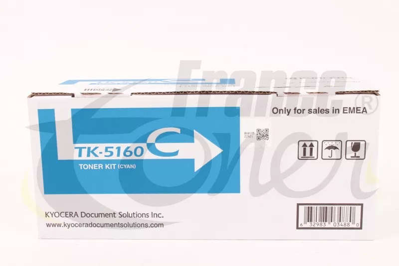 Toner KYOCERA TK5160C (1T02NTCNL2) - CYAN (bleu...