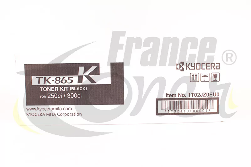Toner KYOCERA TK-865C (TK865K) - NOIR - Format...