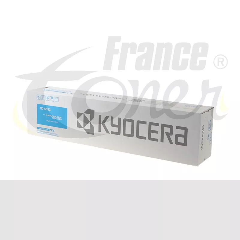 Toner KYOCERA TK8735C (1T02XNCNL0) - CYAN (bleu...