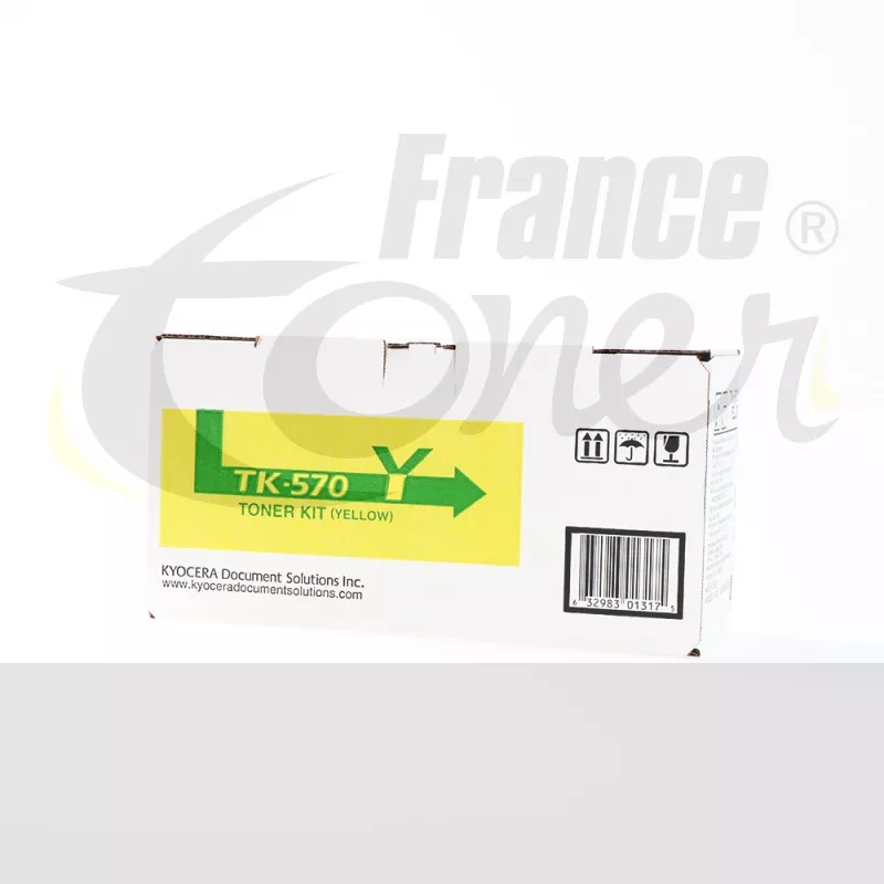 Toner KYOCERA TK570Y (TK-570-Y) - JAUNE - Forma...