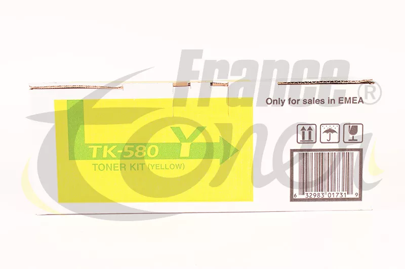 Toner KYOCERA TK580Y (1T02KTANL0) - JAUNE - For...