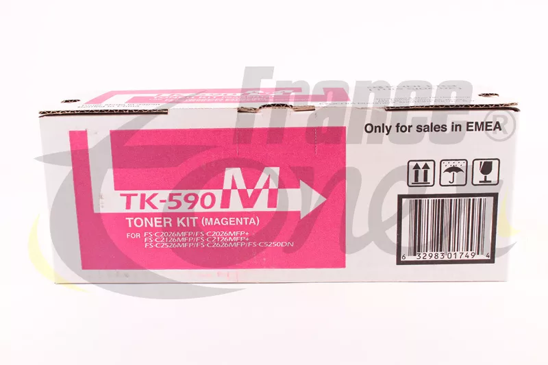 Toner KYOCERA TK590 (TK-590M) - MAGENTA (rouge)...