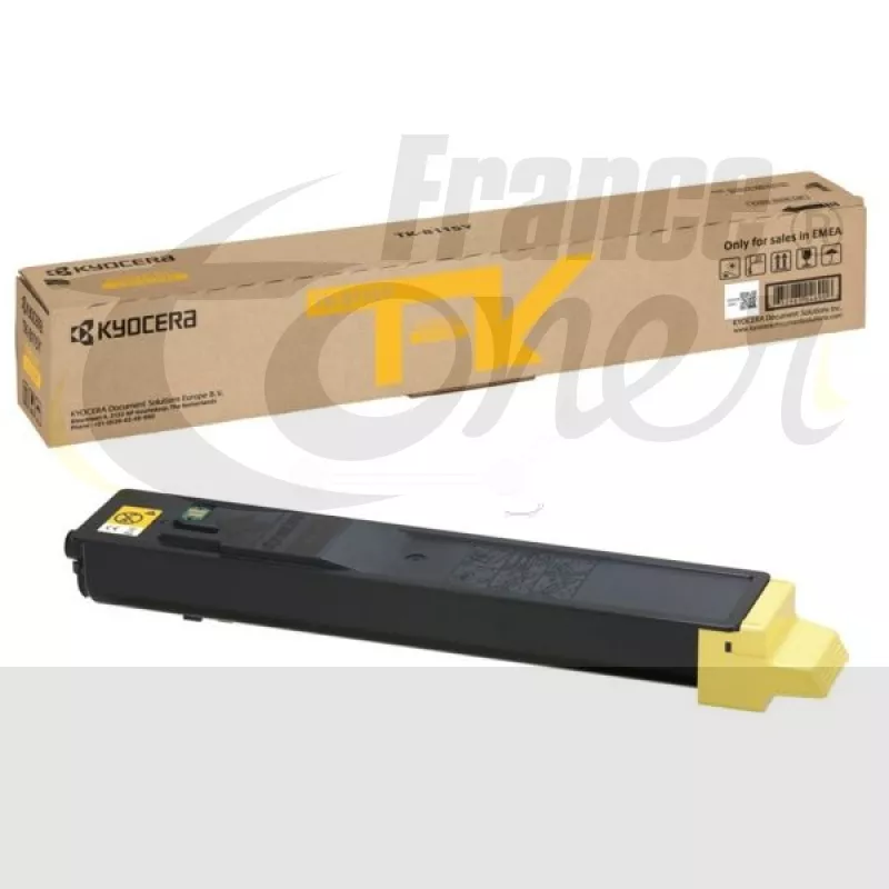 Toner KYOCERA TK8115Y (1T02P3ANL0) - JAUNE - Fo...