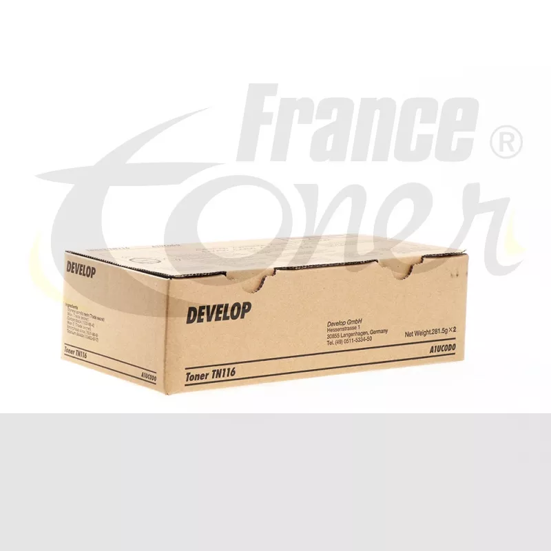 Pack de 2 toners DEVELOP TN 116 (A1UC0D0) - NOI...