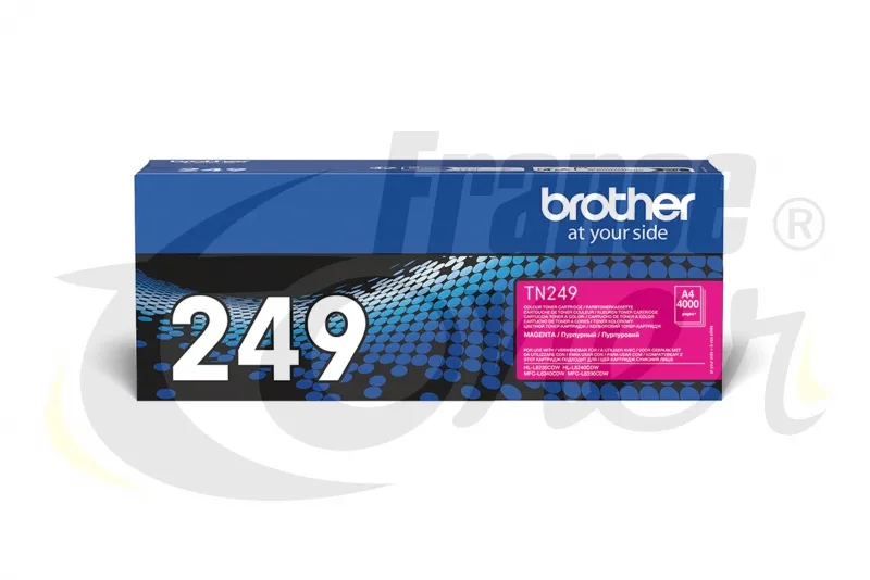 Toner (TN-249M) - MAGENTA (rouge) - Format Sta...