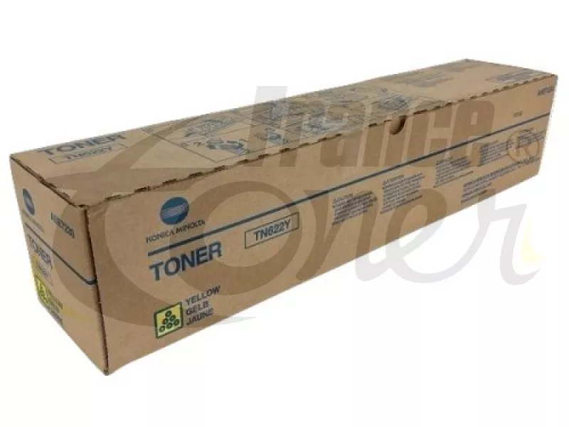 Toner KONICA.MINOLTA TN622Y (A5E7251) - JAUNE -...