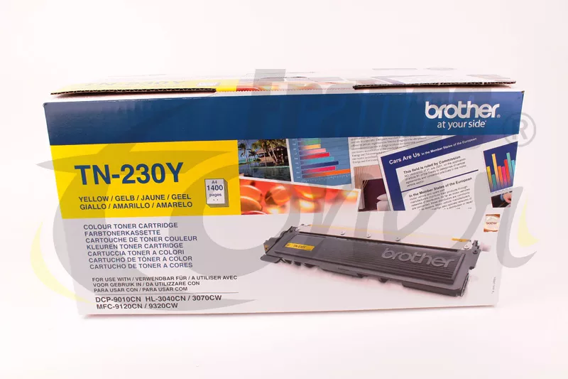 Toner BROTHER TN230Y (TN-230Y) - JAUNE - Format...