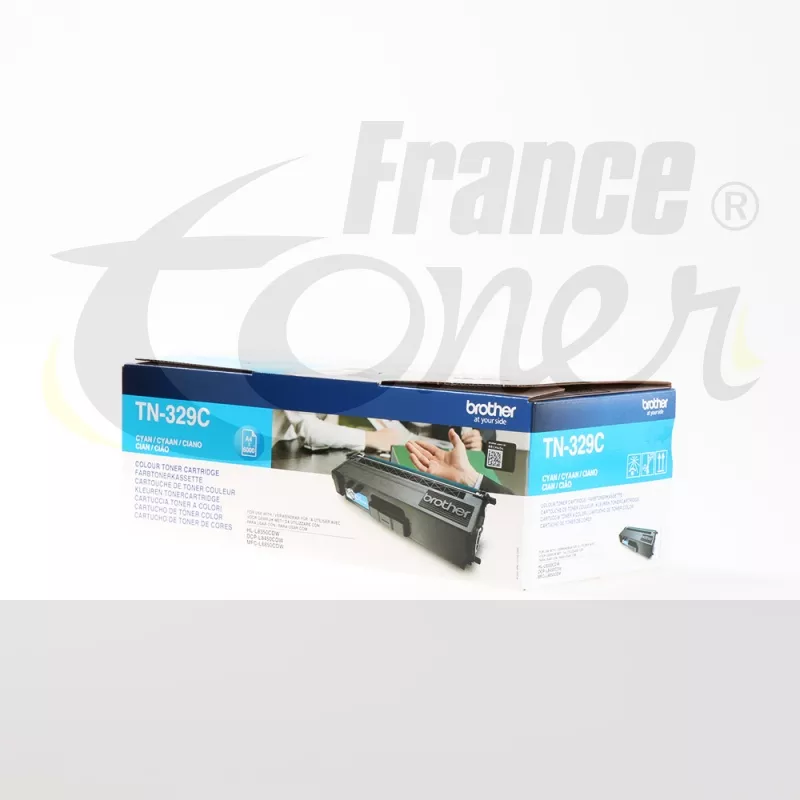 Toner BROTHER 329C (TN-329C) - CYAN (bleu) - Fo...