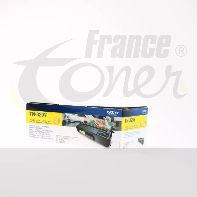 Toner BROTHER 329Y (TN-329Y) - JAUNE - Format XL